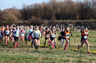 Girls under-13s North Eastern Cross Country, 2018 Northern Cross Country Champs., Wrekenton, Gateshead. Photo:  David T. Hewitson/Sports for All Pics